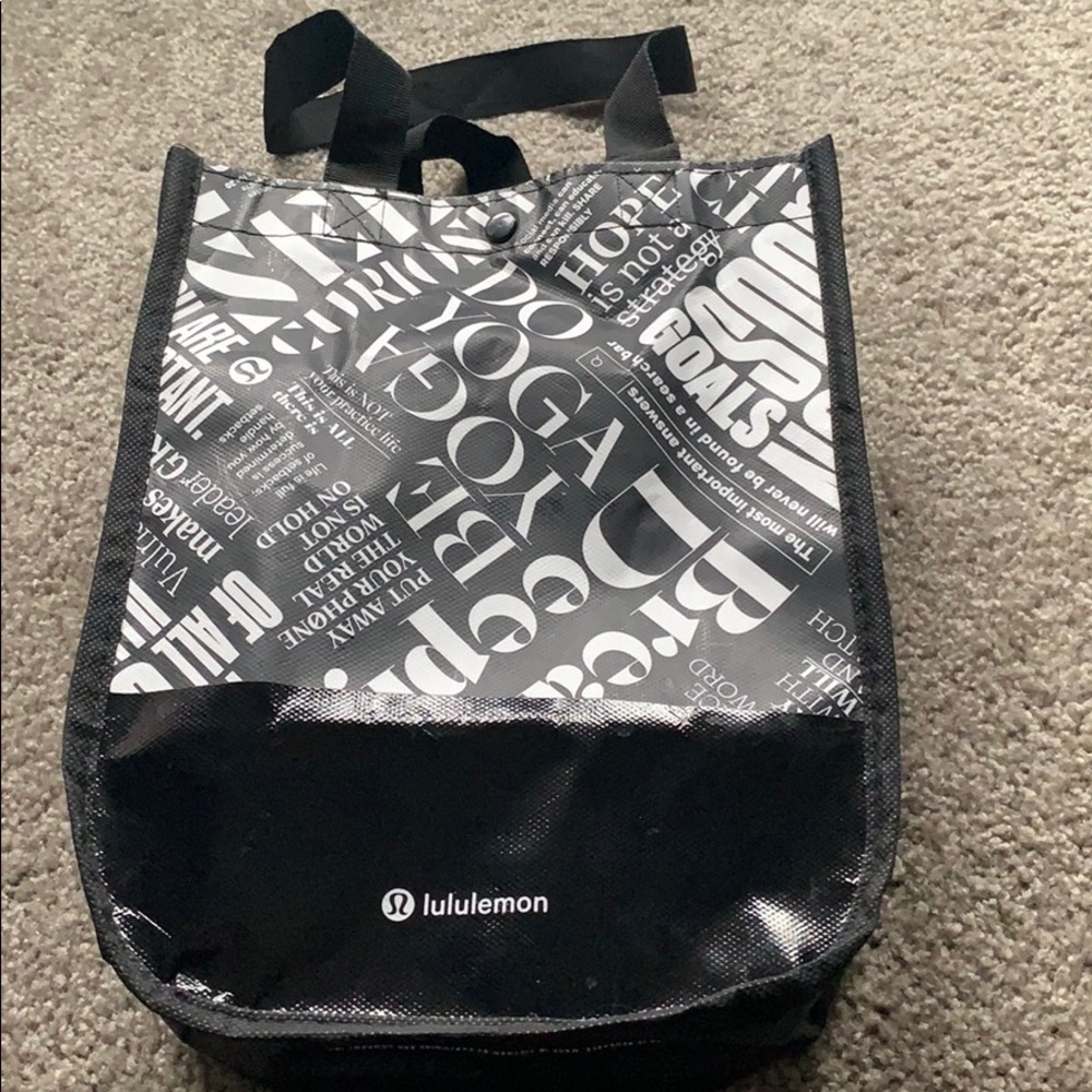lululemon bag black